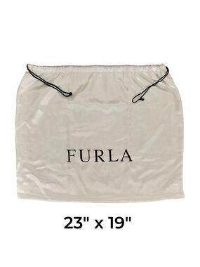 FURLA drawstring dust bag protection  23" x 19"